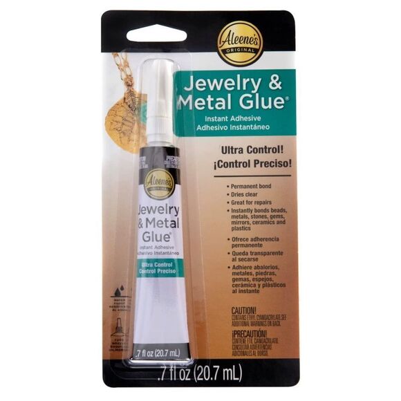 NWT Aleene's 21709 Jewelry & Metal Instant Adhesive Transparent Glue - Picture 1 of 8